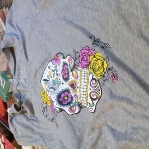 Sugar skull t xl